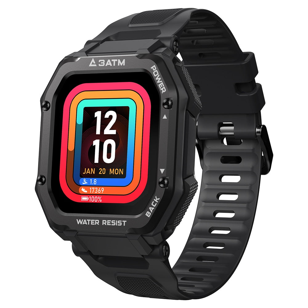 Rugged Smart Watch Fitness Tracker