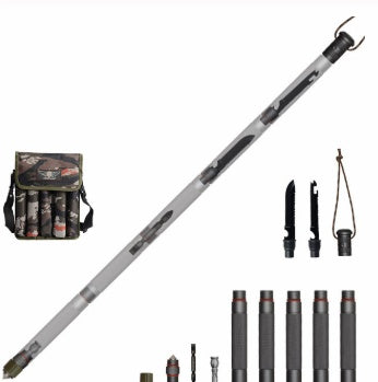 Multifunctional Outdoor Tactical Hiking Walking Stick