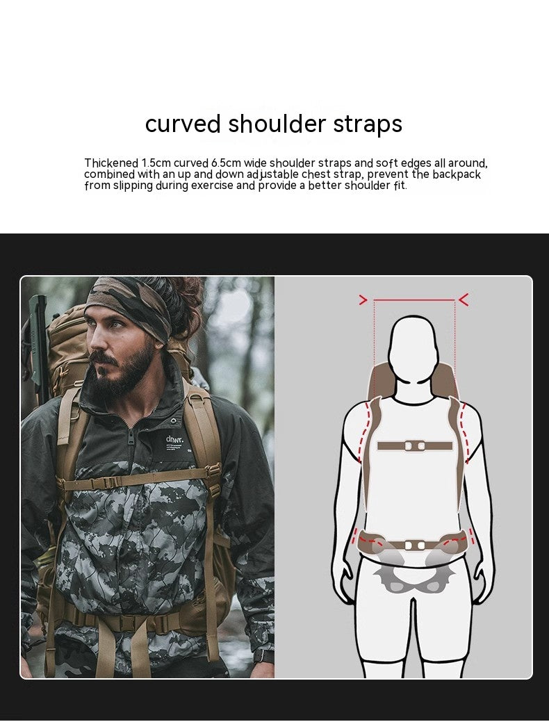 Outdoor Camouflage Backpack For Men Women