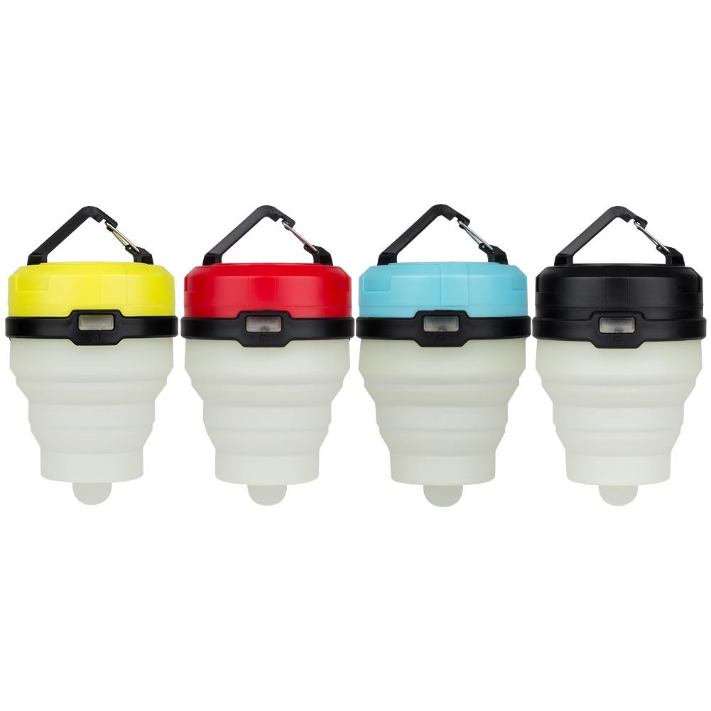 Retractable Portable LED Camping Lantern Flashlight