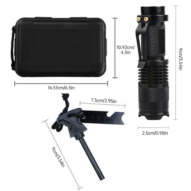 Military Grade Outdoor Travel Survival Kit