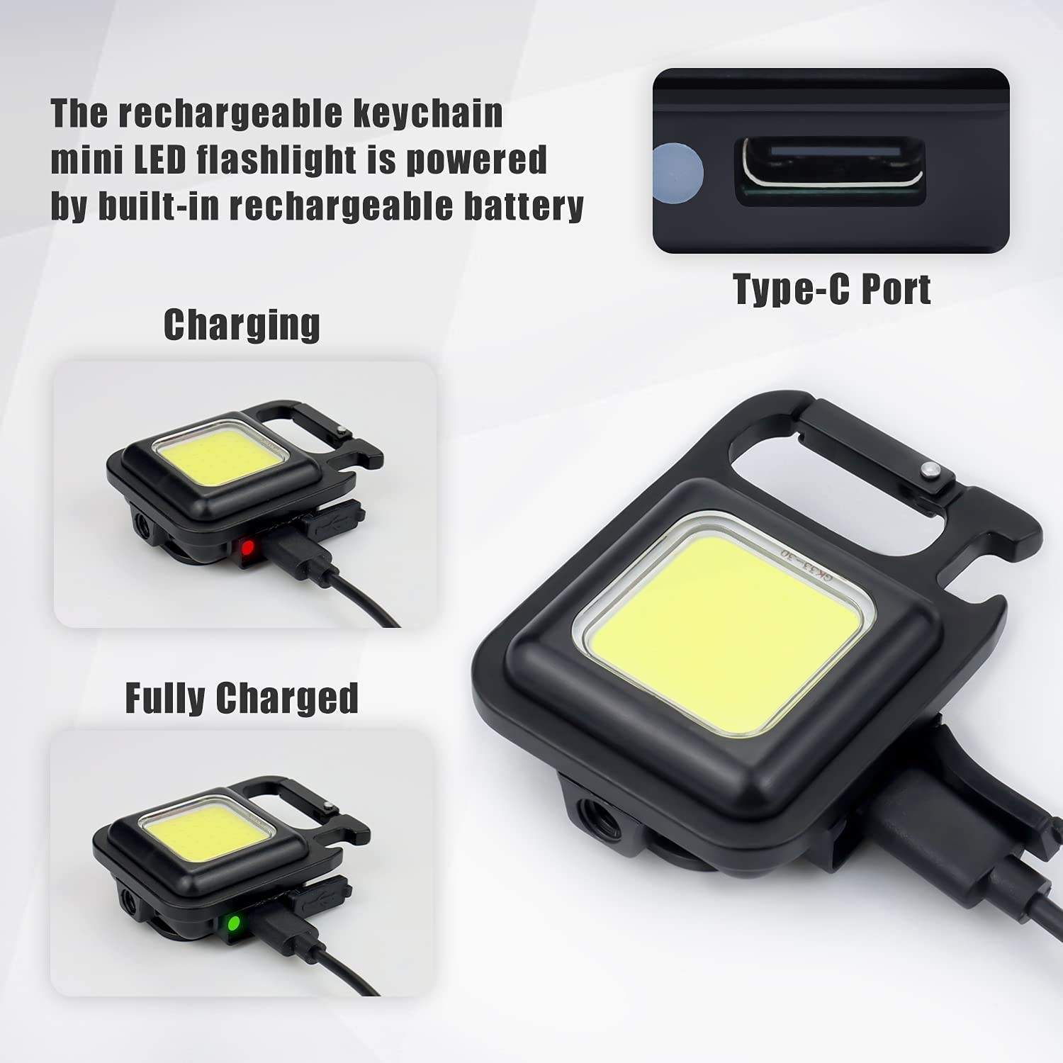 Mini COB Rechargeable Magnetic Work Light
