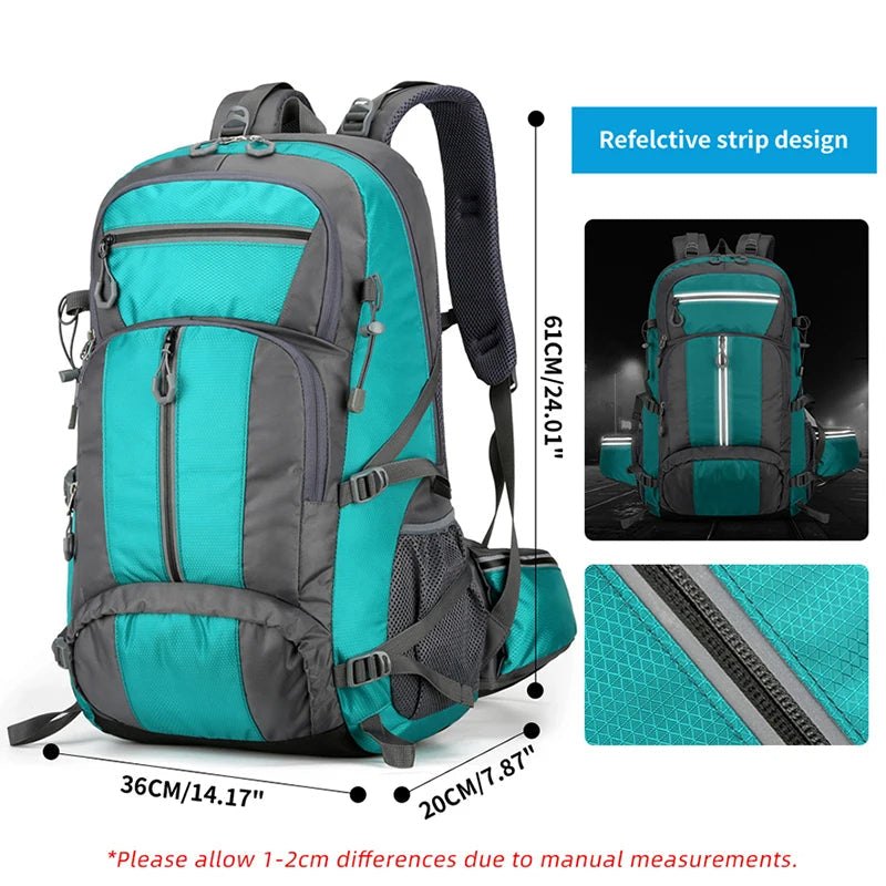 50L Fishing Hiking Backpack