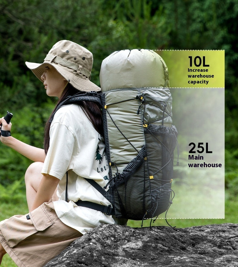 35L Outdoor Mountaineering Hiking Backpack
