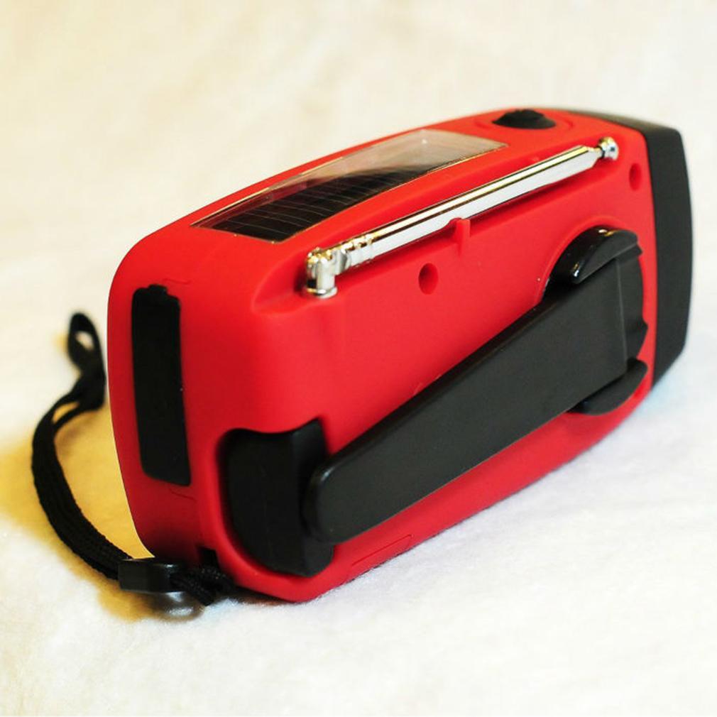 Portable Solar Hand Crank Emergency Radio