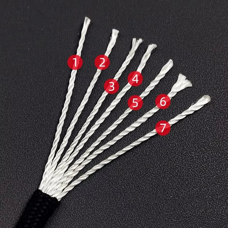 7 Core 550 Paracord Rope For Camping Hiking