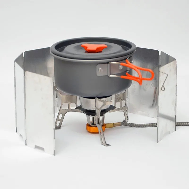 Aluminum Alloy Windproof Camping Stove Screen