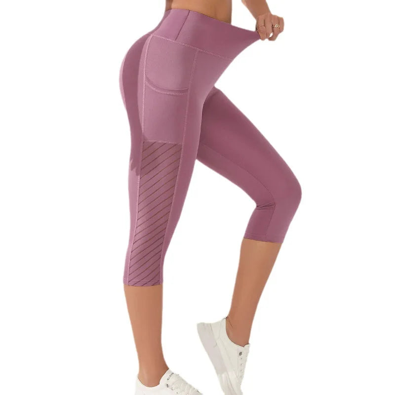 Breathable High Waisted Women’s Sport Shorts