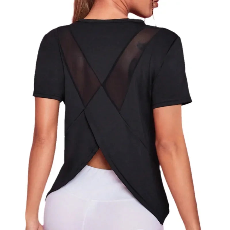 Seamless Women’s Athletic Workout Crop Top