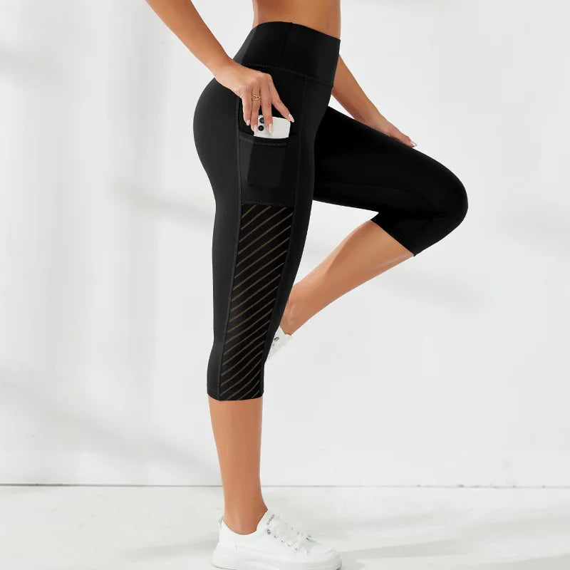 Breathable High Waisted Women’s Sport Shorts