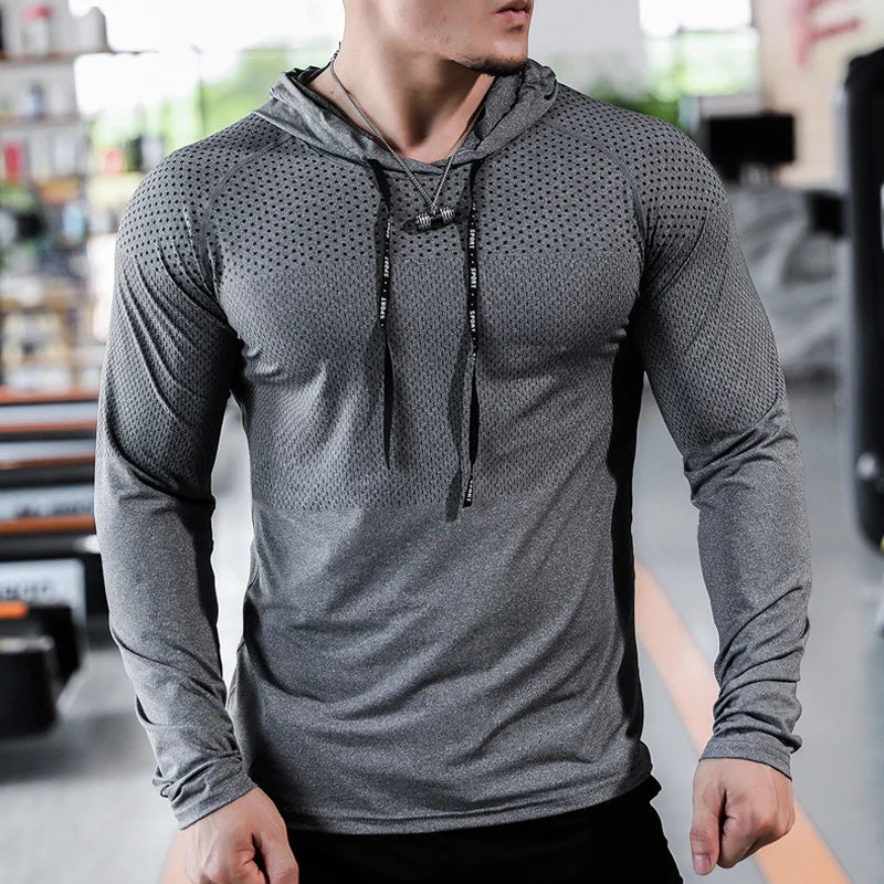 Men’s Athletic Hoodie Jogger Set Sportswear