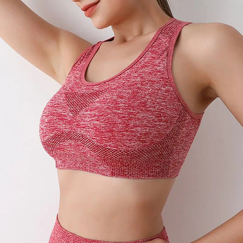 Women’s Shockproof Seamless Workout Sports Bra