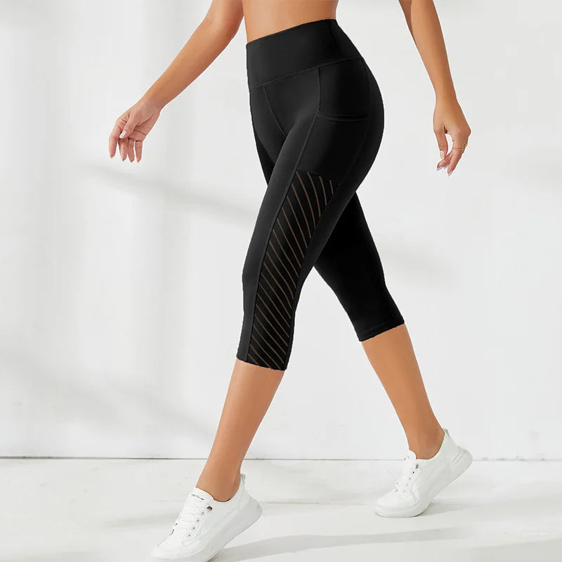 Breathable High Waisted Women’s Sport Shorts