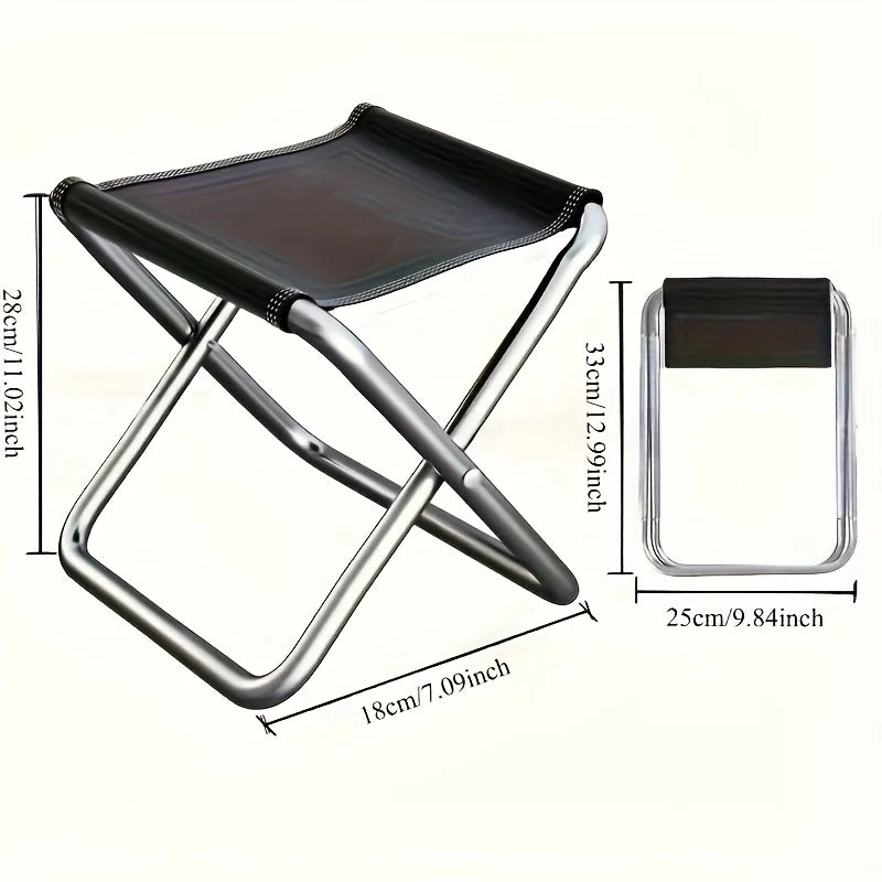 Foldable Compact Outdoor Camping Chair For Travel