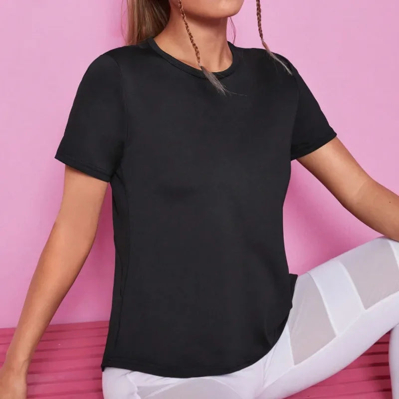Seamless Women’s Athletic Workout Crop Top