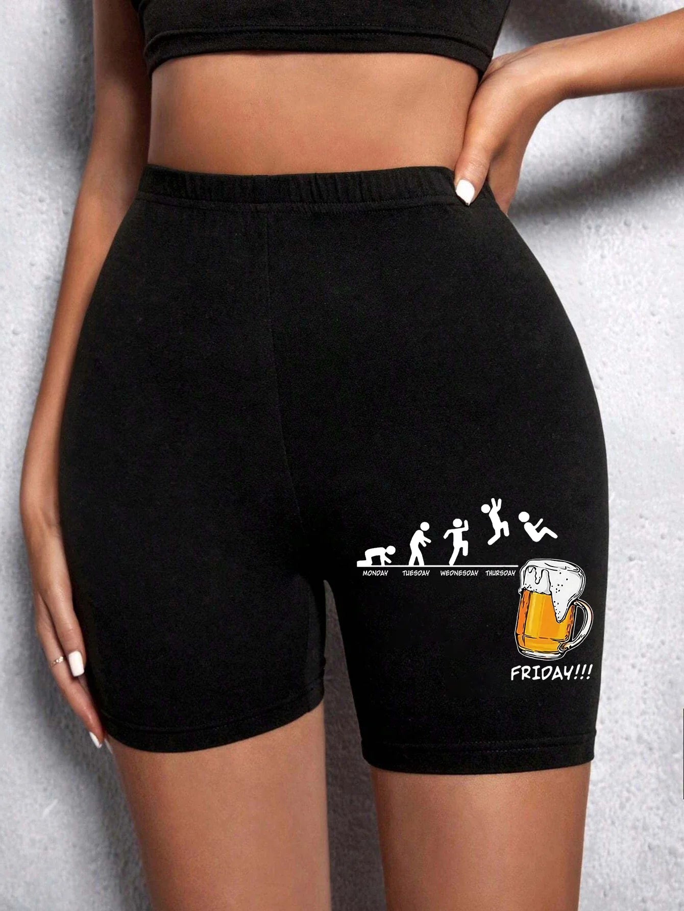 Trendy Women’s Athletic Workout Running Shorts