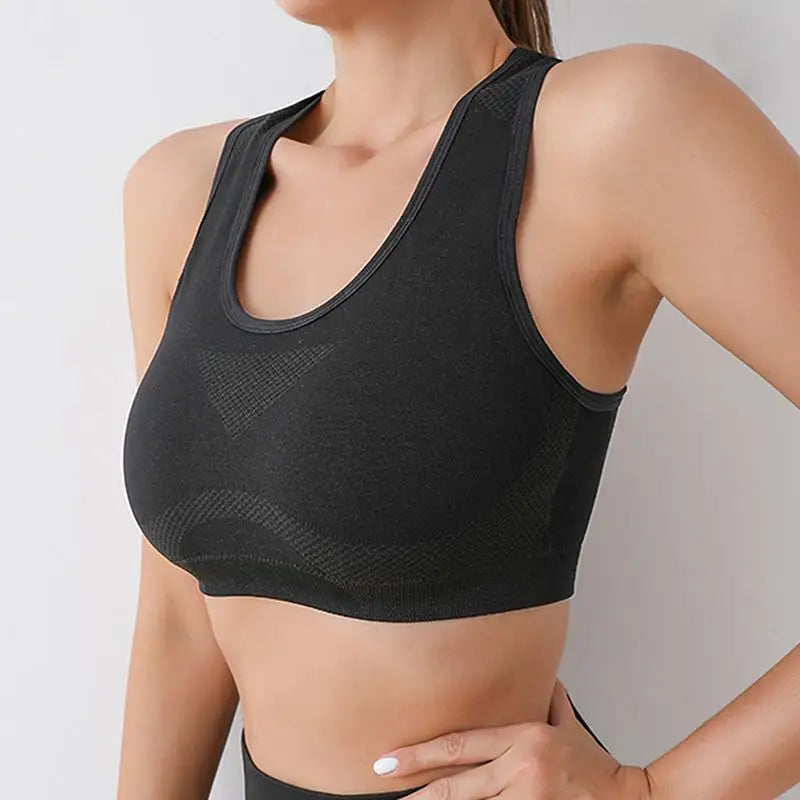 Women’s Shockproof Seamless Workout Sports Bra
