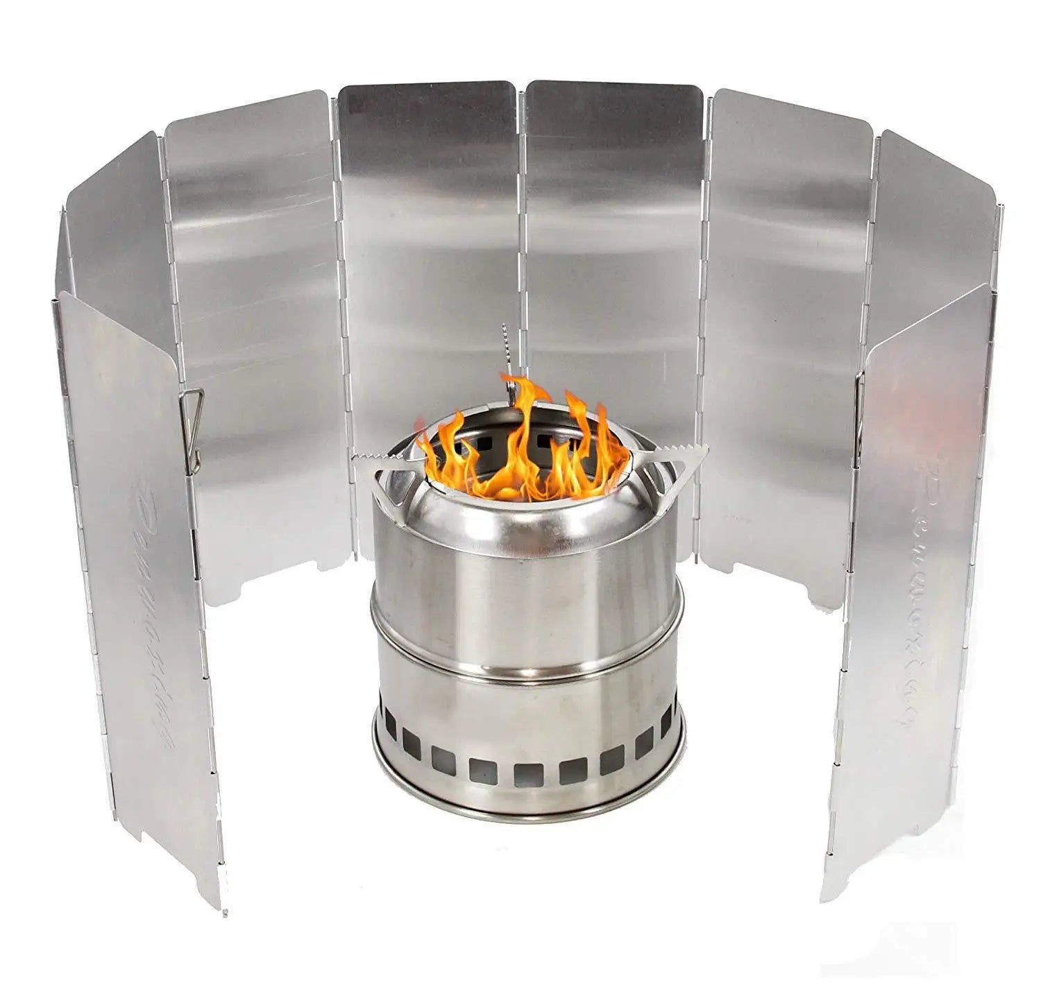 Aluminum Alloy Windproof Camping Stove Screen