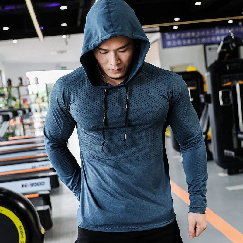 Men’s Athletic Hoodie Jogger Set Sportswear
