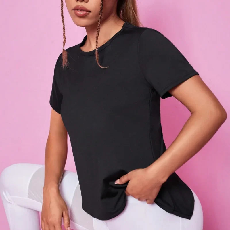 Seamless Women’s Athletic Workout Crop Top
