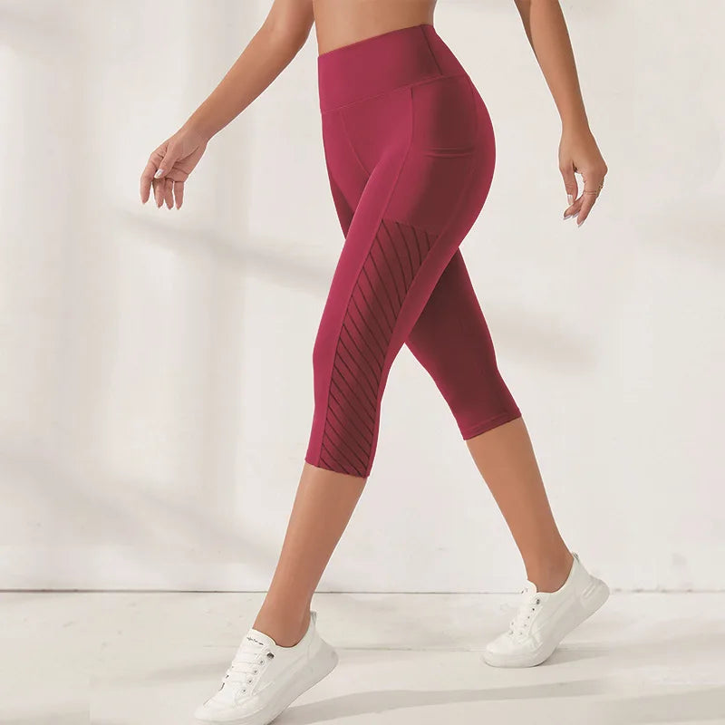 Breathable High Waisted Women’s Sport Shorts