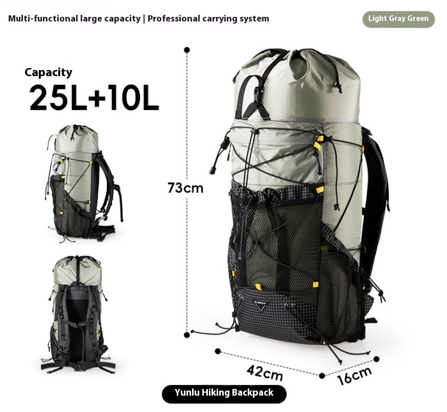 35L Outdoor Mountaineering Hiking Backpack