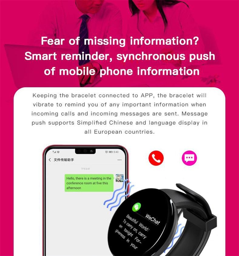 Smart Watch Heart Rate Fitness Tracker