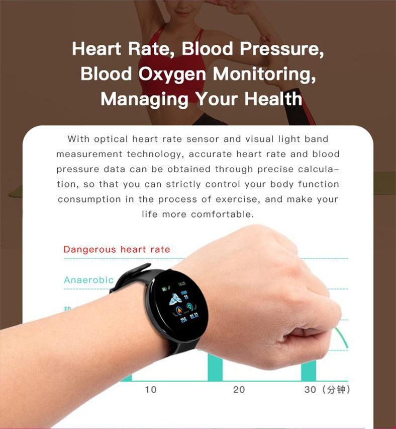 Smart Watch Heart Rate Fitness Tracker