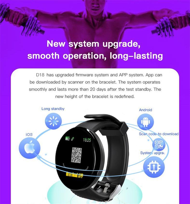 Smart Watch Heart Rate Fitness Tracker
